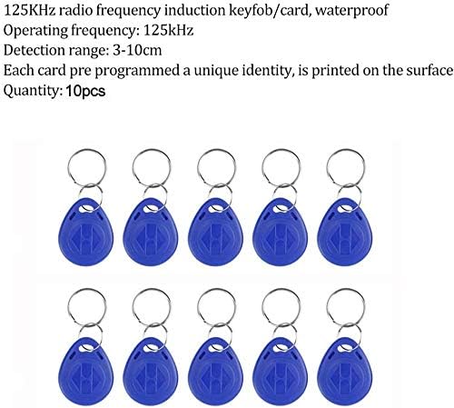 OBO HANDS 10 llaveros RFID + cubierta impermeable para lluvia + tec...
