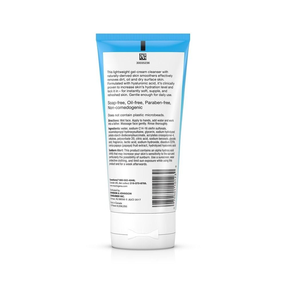 Neutrogena Hydro Boost Limpiador Exfoliante 5 onzas (147ml)