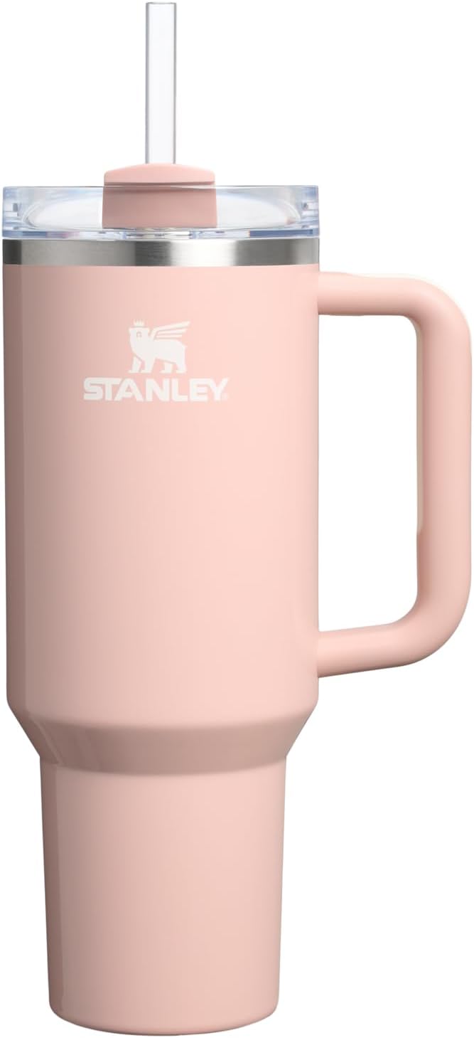 STANLEY Quencher H2.0 Vaso con mango y popote de 40 oz | Tapa Flows...