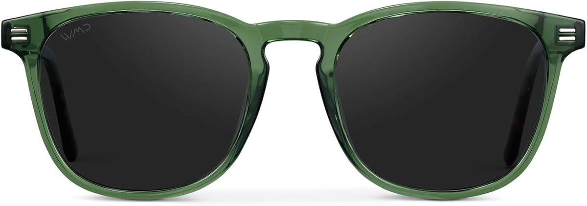 WMP Eyewear - Gafas de sol polarizadas modernas y redondas para hom...