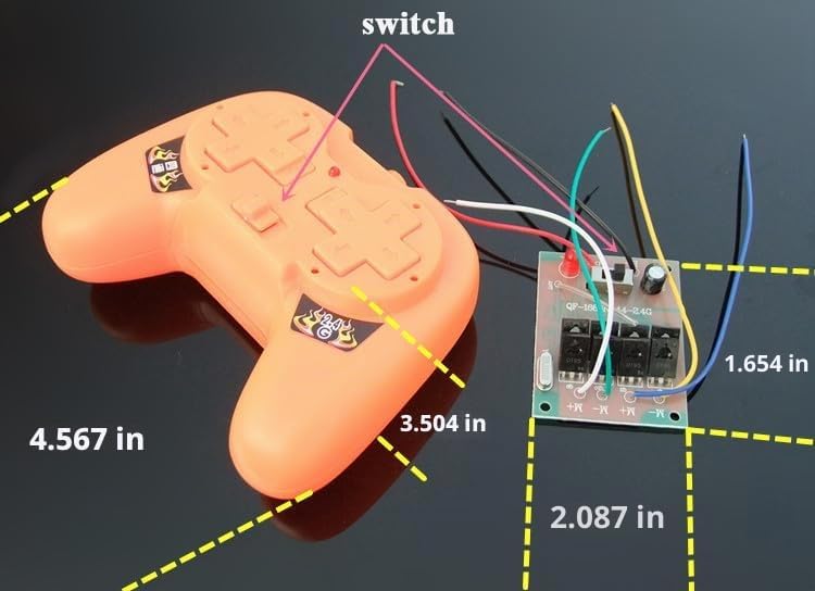 Kit de barco RC 2.4G con motor y hélice, modelo de barco de control...