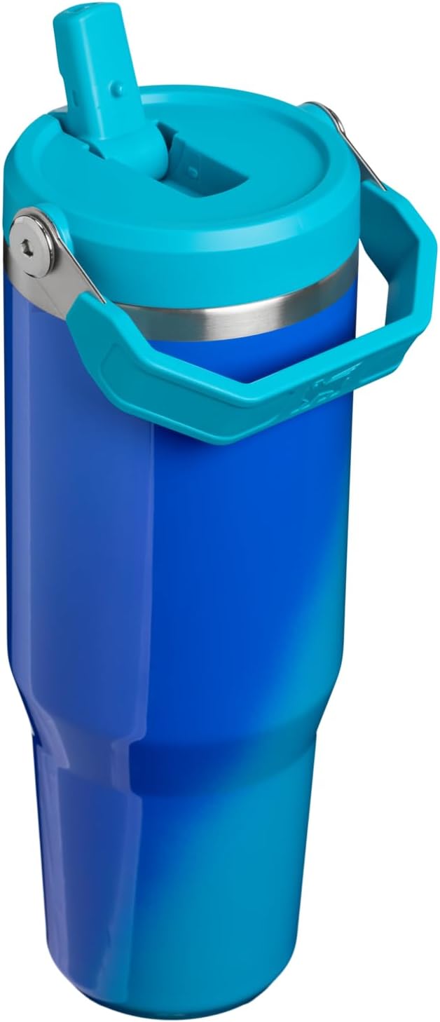 STANLEY IceFlow 2.0 - Vaso con pajita, 30 onzas, color azul marino...