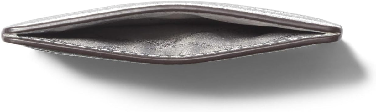 Michael Kors Tarjetero Jet Set para mujer, plateado, plateado, Tarj...