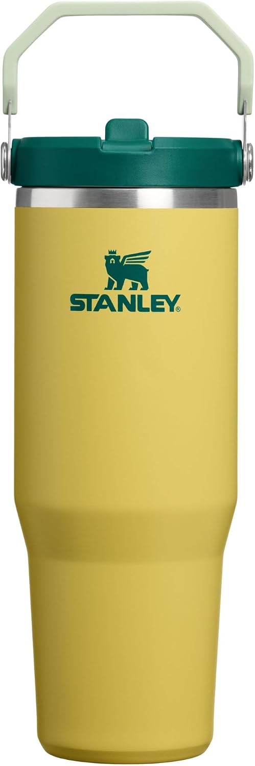 STANLEY IceFlow 2.0 - Vaso con pajita, 30 onzas, color esmeralda na...