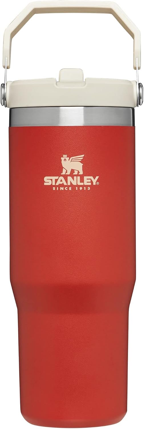 Stanley IceFlow - Vaso de acero inoxidable, botella de agua aislada...