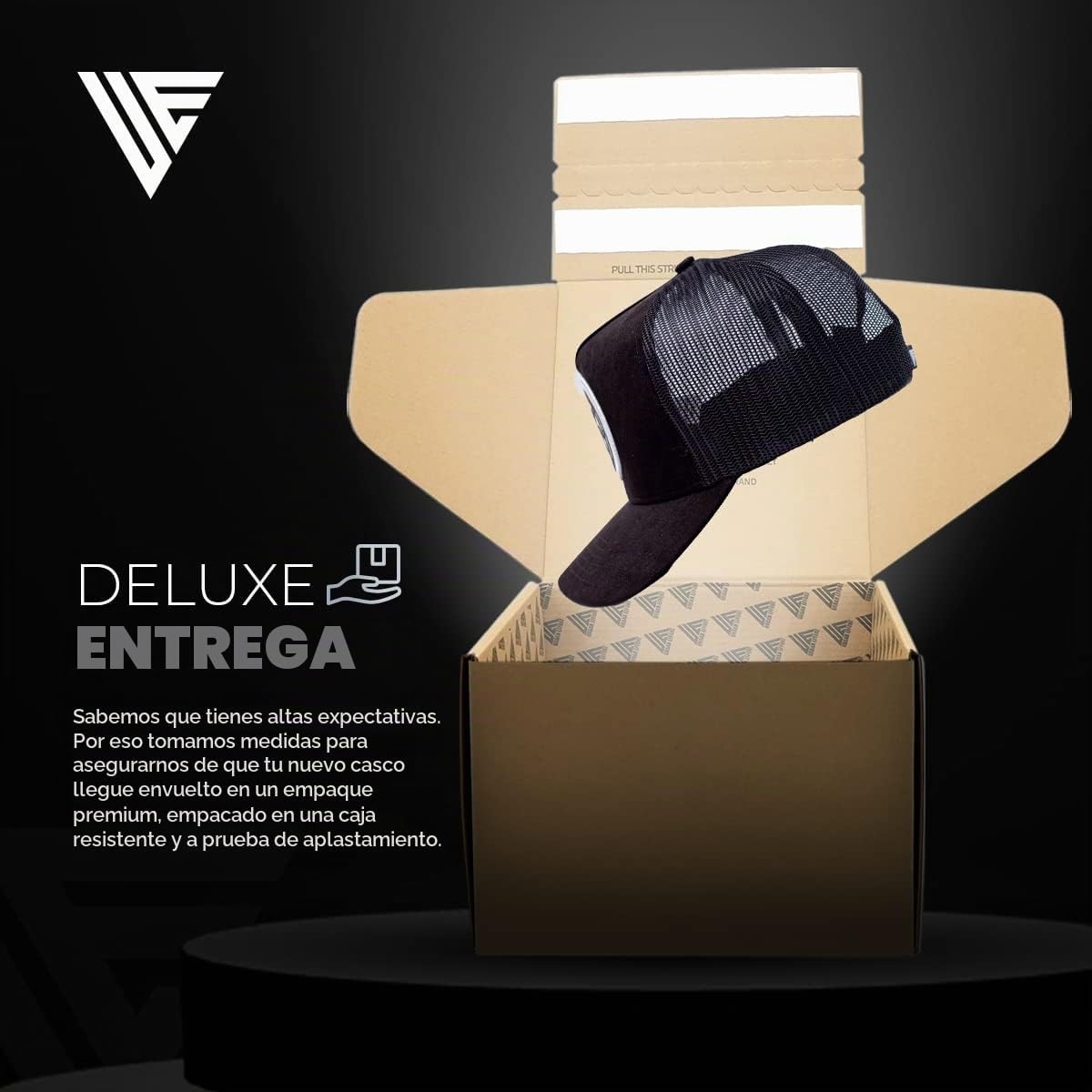 Urban Effort Trucker Hat para hombre – Gorra de béisbol con parte t...