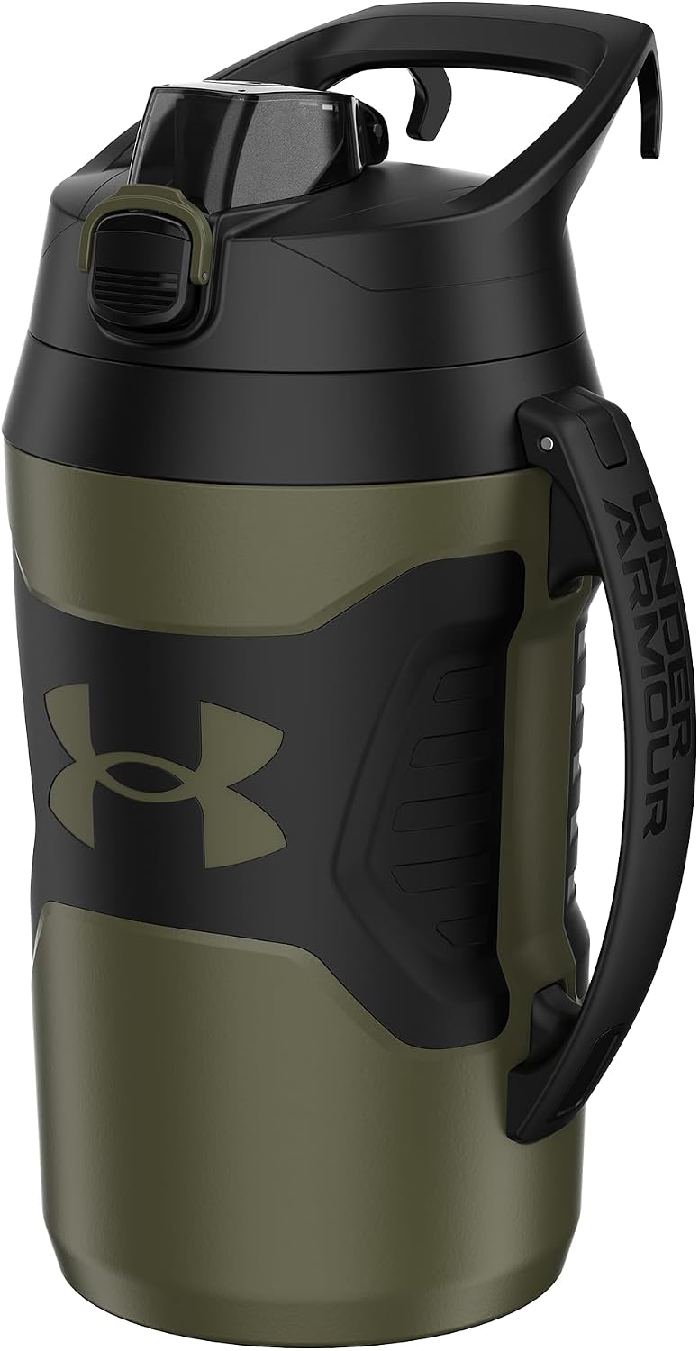 Under Armour Botella de agua aislada con asa y gancho para cerca, j...