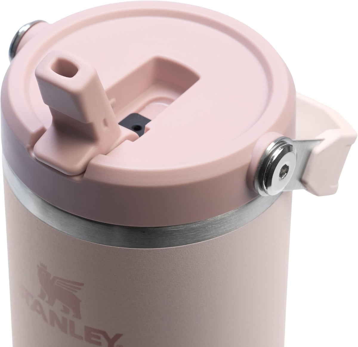 Vaso térmico STANLEY IceFlow 2.0 con pajita abatible, 887 ml, cuarz...