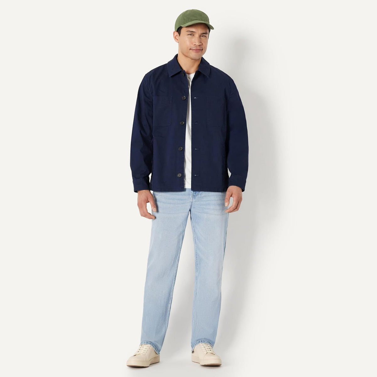 Amazon Essentials Gorra de béisbol de algodón lavado para hombre