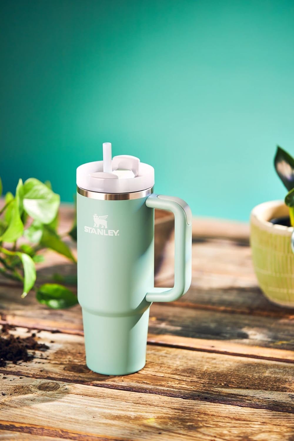 STANLEY Quencher H2.0 Flow State - Vaso de 40 onzas, eucalipto | Ma...