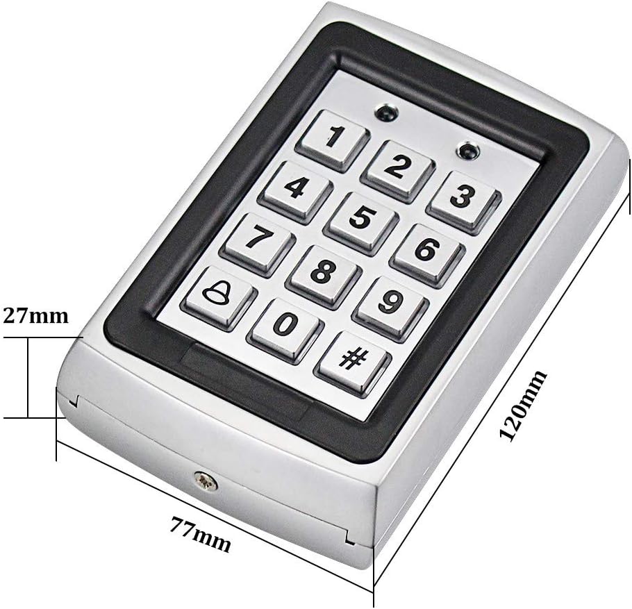 OBO HANDS 10 llaveros RFID + cubierta impermeable para lluvia + tec...