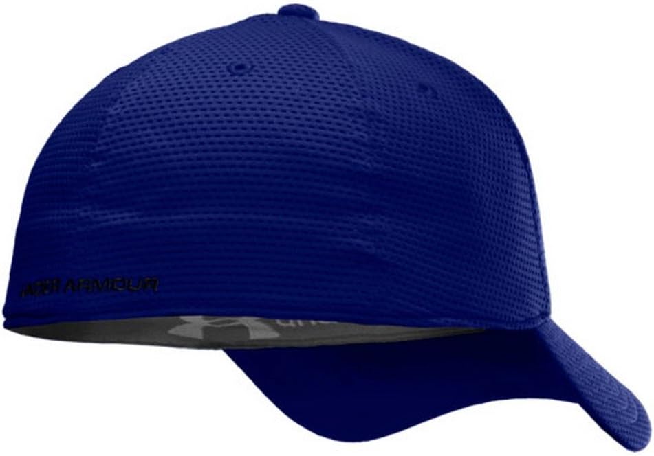 Under Armour Gorra para hombre Blitzing con tecnología Stretch Fit