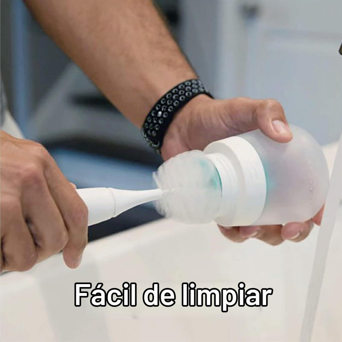 Nanobebe - Biberón de silicona flexible, anticólicos, sensación nat...