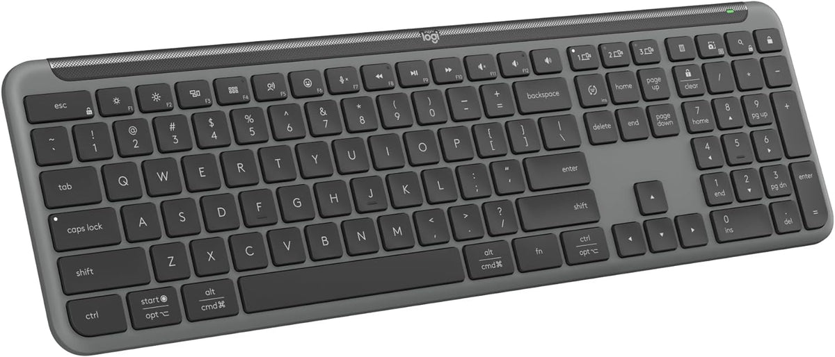 Teclado inalámbrico Logitech Signature Slim K950 con escritura sile...