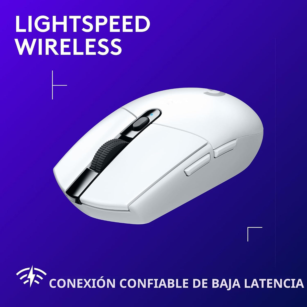 Logitech G305 Lightspeed - Mouse inalámbrico para juegos, Blanco +...