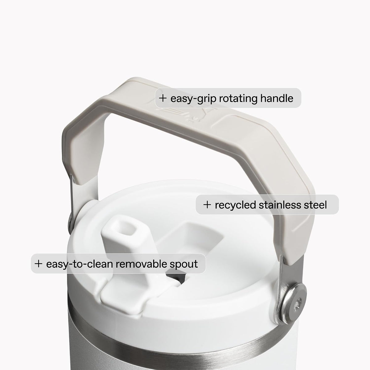 STANLEY IceFlow 2.0 - Vaso con pajilla, 30 onzas, fuegos artificial...