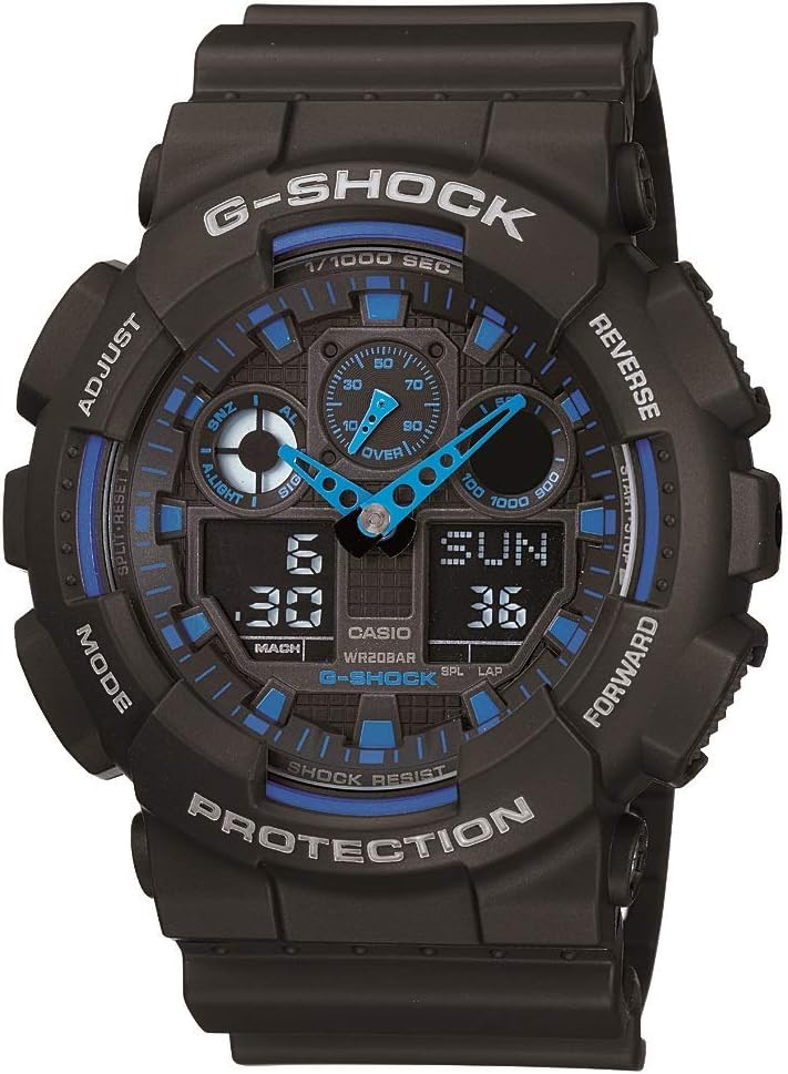 Casio GA-100 XL Series G-Shock Reloj de cuarzo 200M WR resistente a...