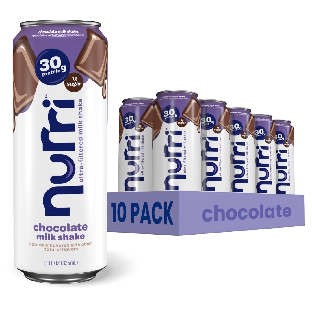 Nurri Batido de leche ultra filtrado de proteína de 1.06 oz, chocol...