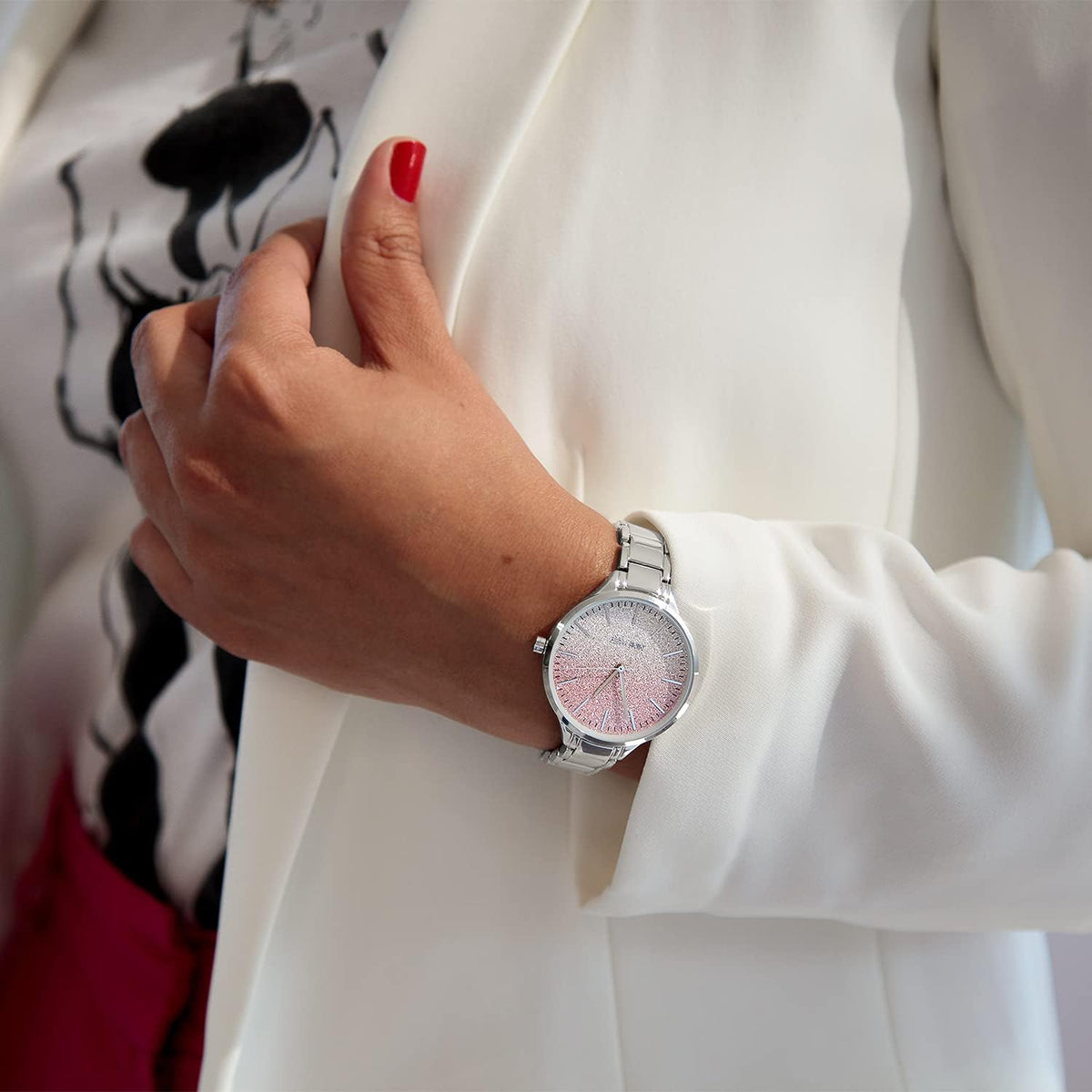 Nine West - Reloj de pulsera para mujer