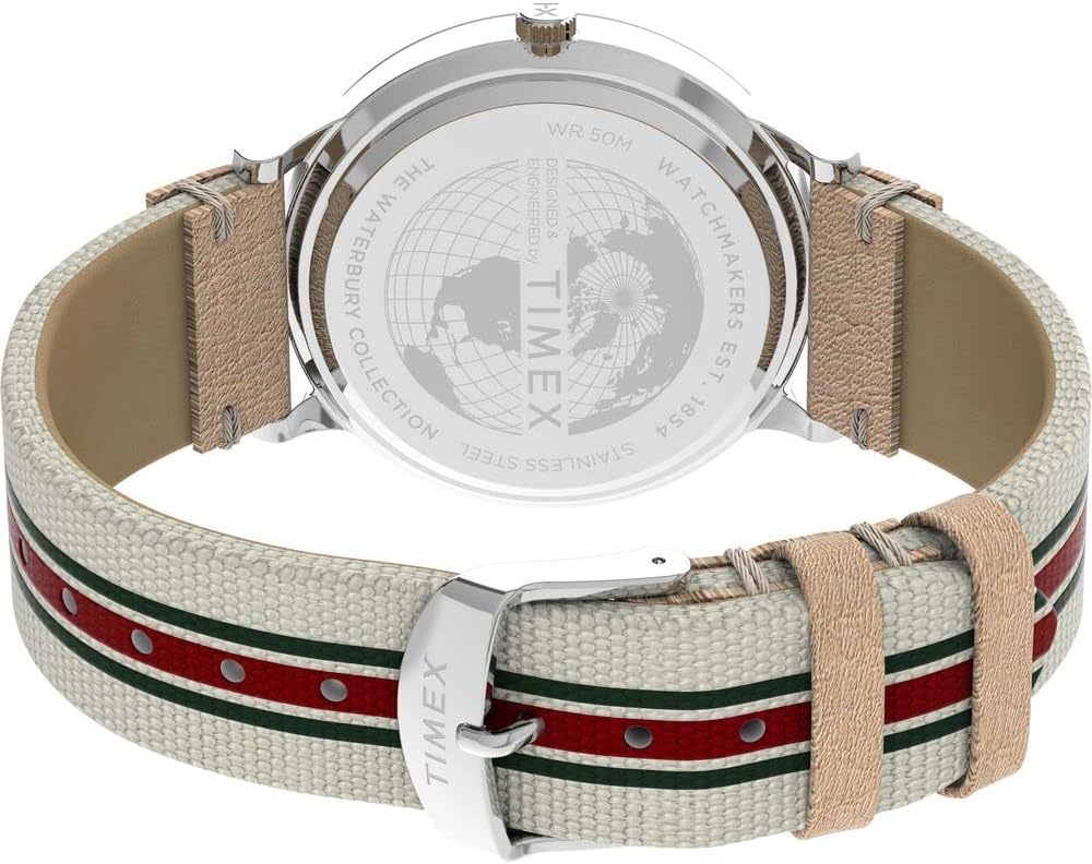 Timex Reloj clásico Waterbury para hombre de 40 mm