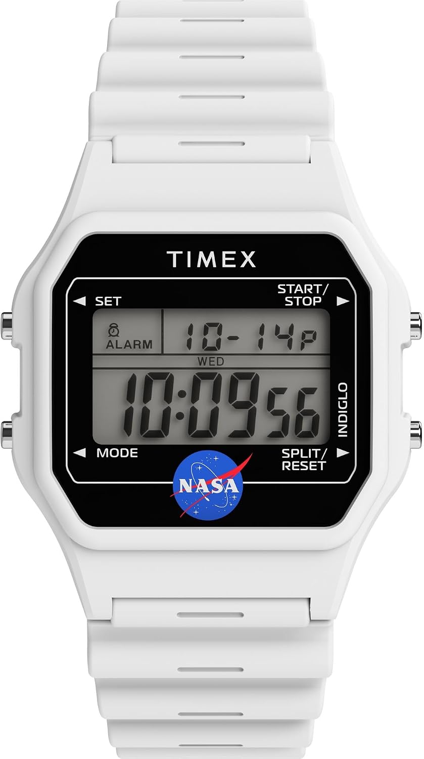 Timex Reloj digital clásico de 34 mm, para hombre