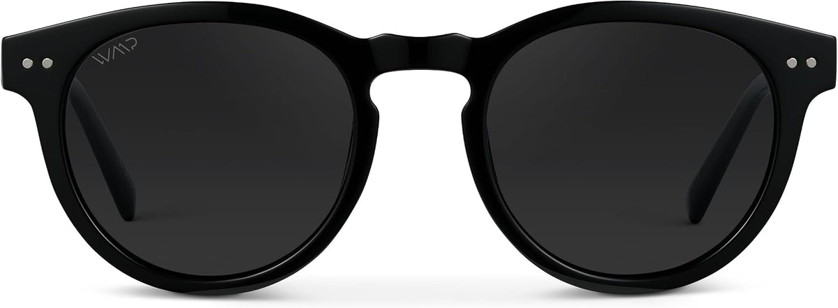 WearMe Pro Gafas de sol polarizadas redondas para mujer, protección...