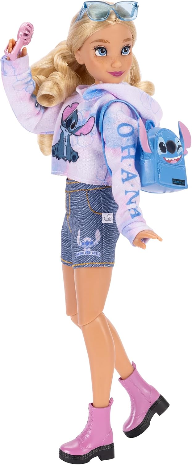 Disney ILY 4EVER - Muñeca de moda inspirada en puntadas, 11.5 pulga...