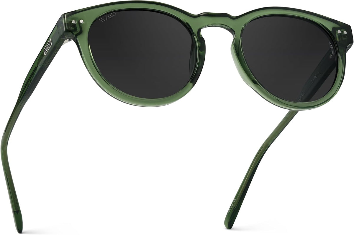 WearMe Pro Gafas de sol polarizadas redondas para mujer, protección...
