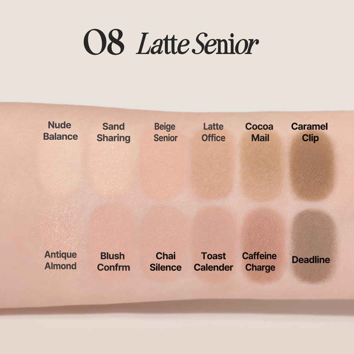 CLIO Pro - Paleta de ojos de aire, sombra de ojos portátil de 12 co...