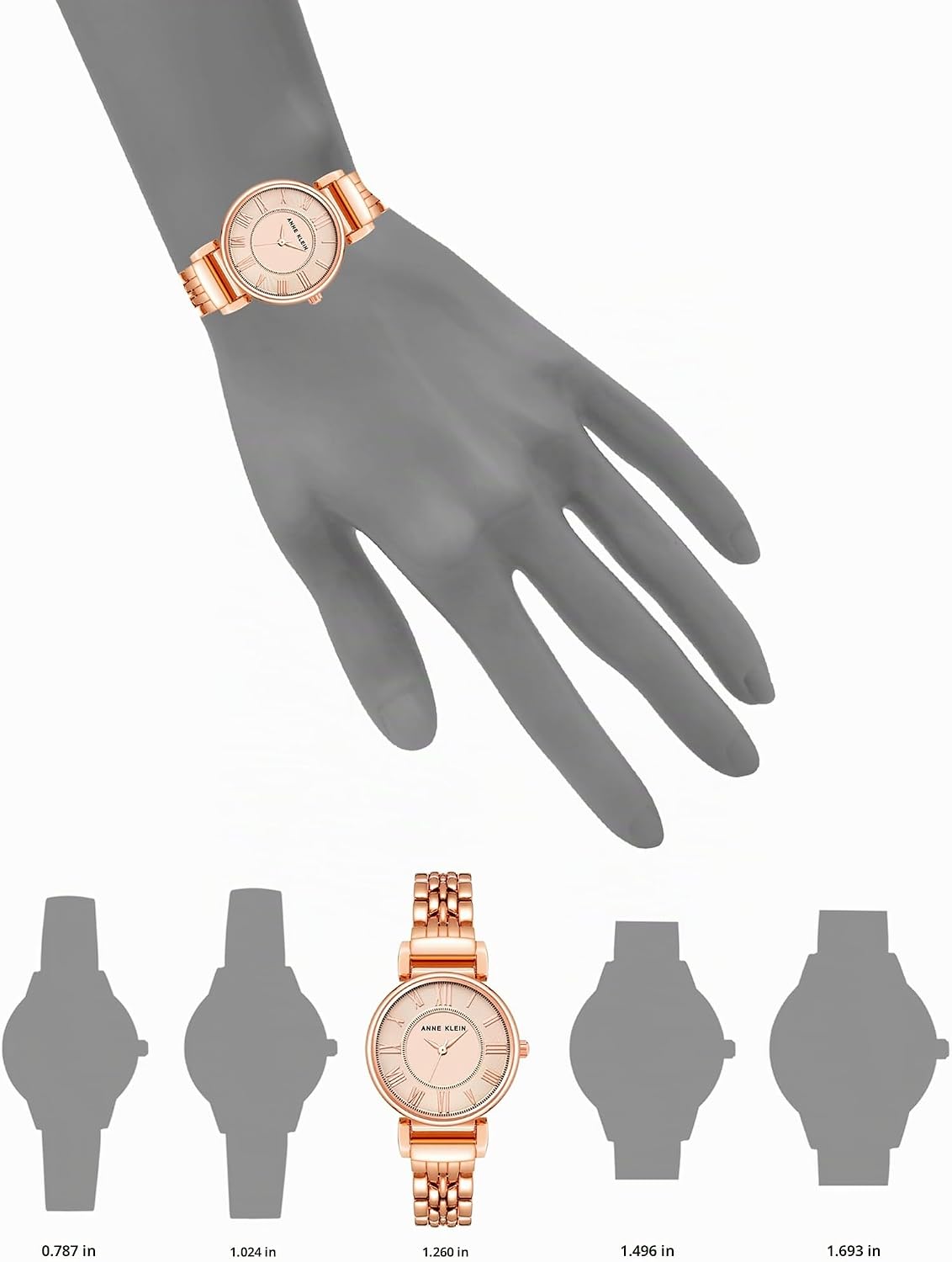 Anne Klein - Reloj de pulsera para mujer
