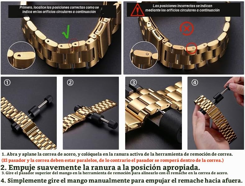 OLEVS Reloj Mujer Reloj Analógico Luminoso Vestido de Acero Inoxida...