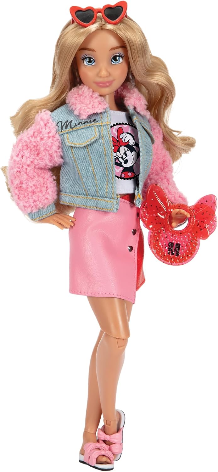 Disney ILY 4EVER - Muñeca de moda inspirada en Minnie Mouse, 11.5 p...