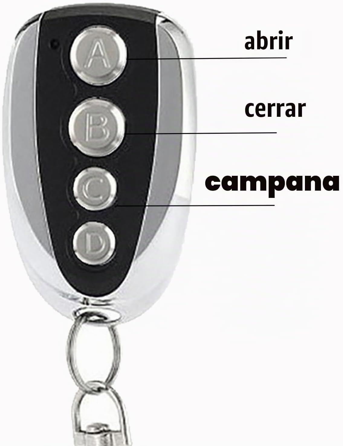 Control remoto de puerta 5 piezas, abridor de puerta deslizante de...