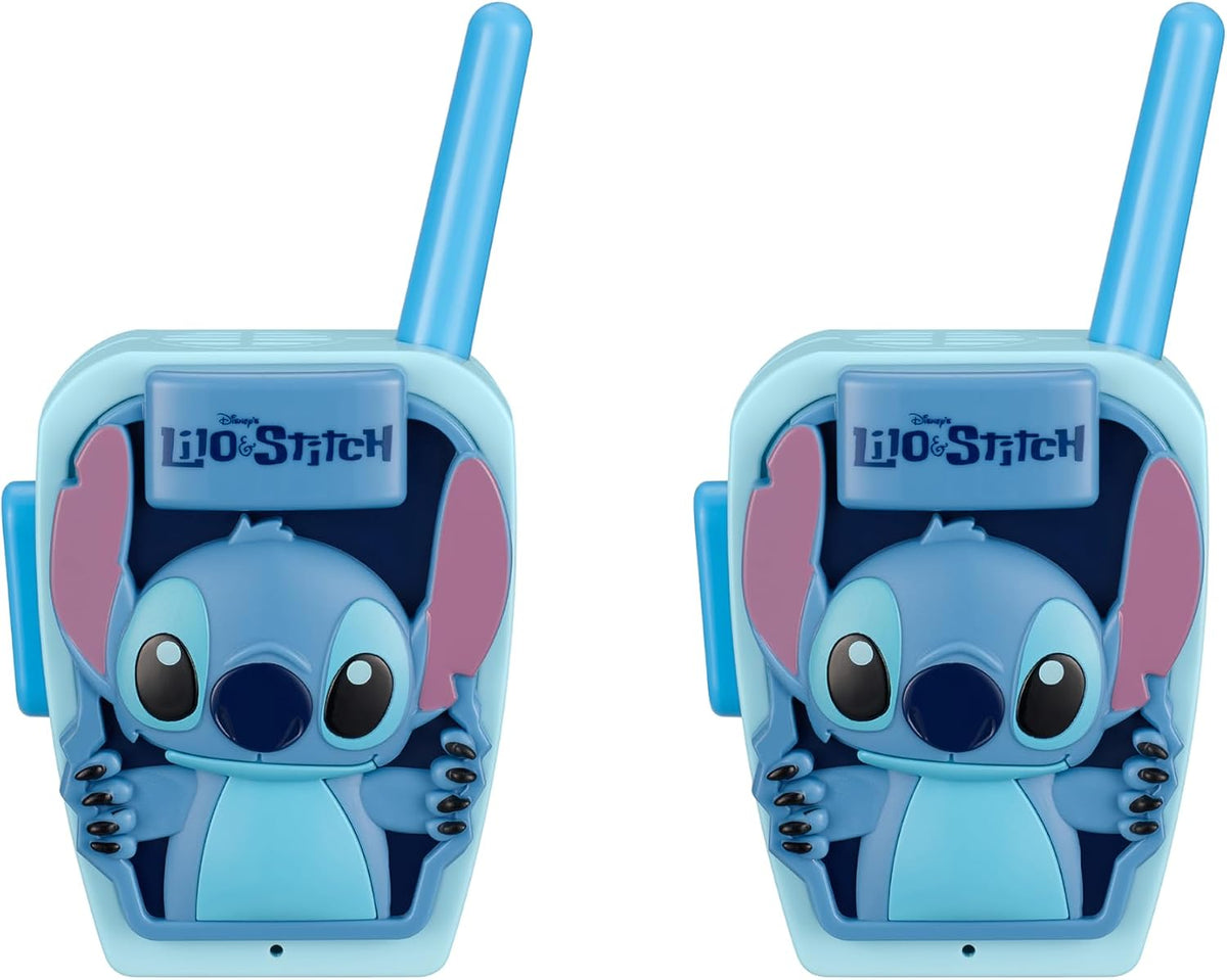 Walkie Talkies de Stitch para niños, juguetes de interior y exterio...
