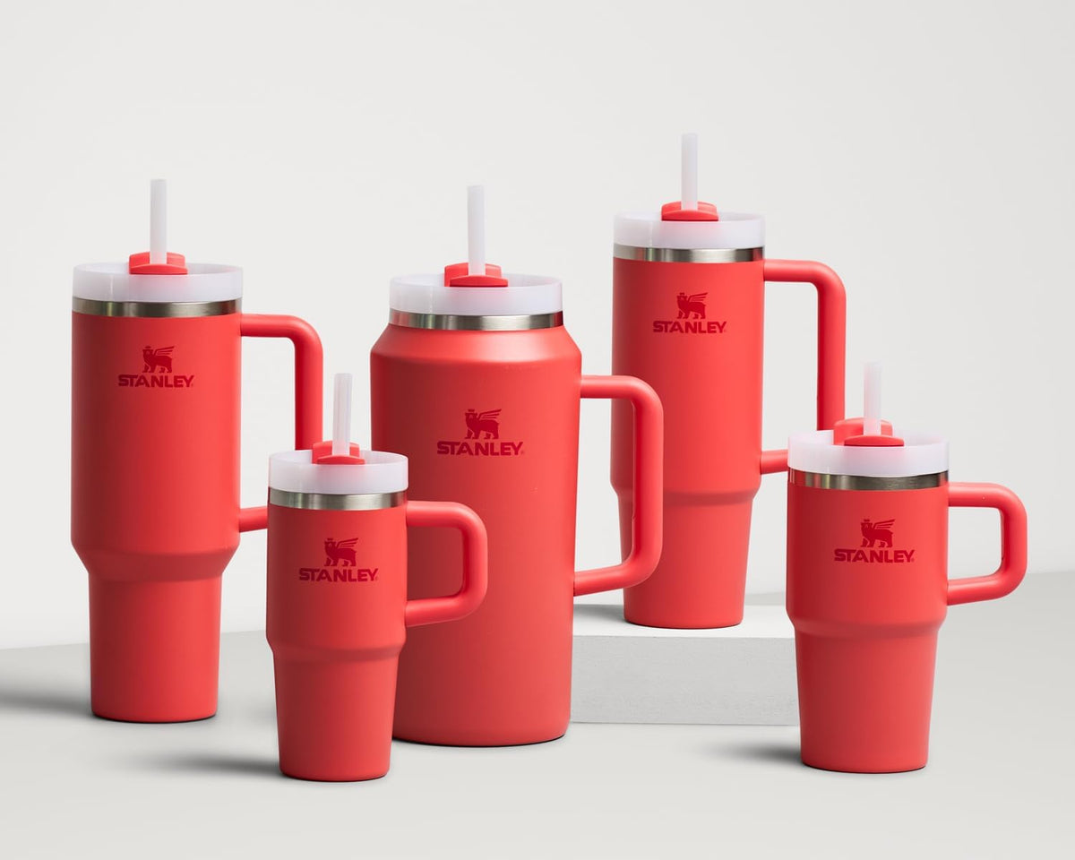 Vaso Stanley Quencher H2.0 con asa y pajita 64 oz | Tapa de estado...