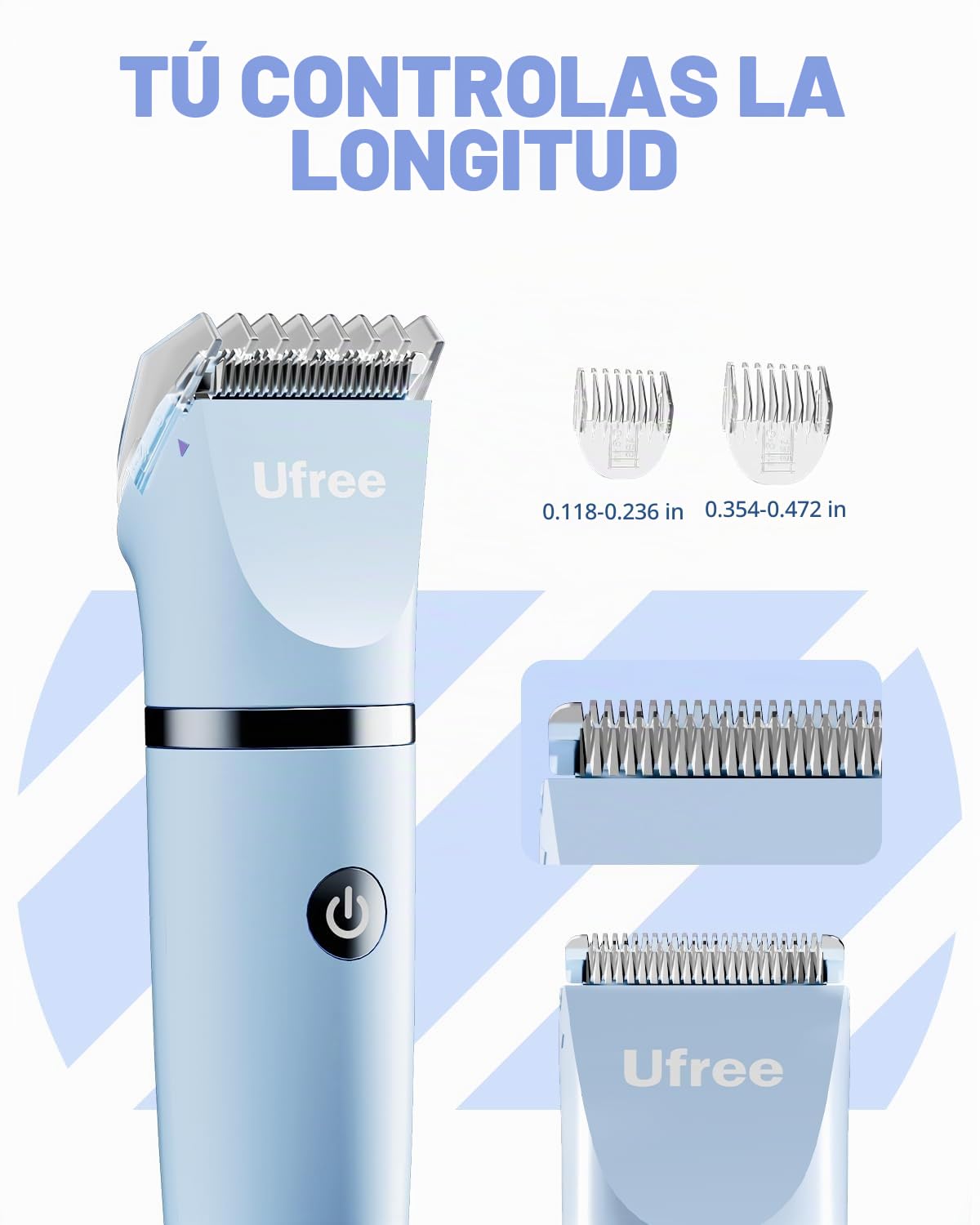Maquinillas de afeitar eléctricas Ufree 3 en 1 para mujer, regalos...