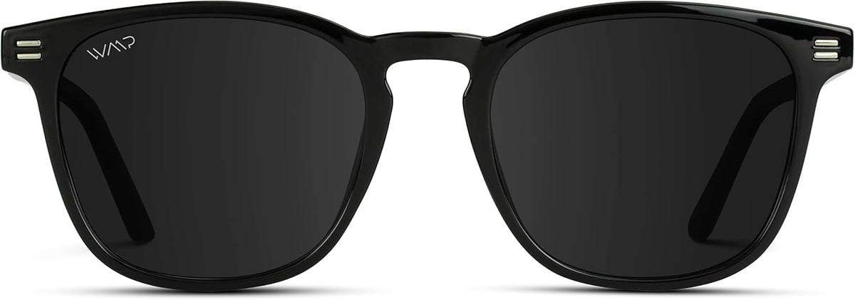 WMP Eyewear - Gafas de sol polarizadas modernas y redondas para hom...