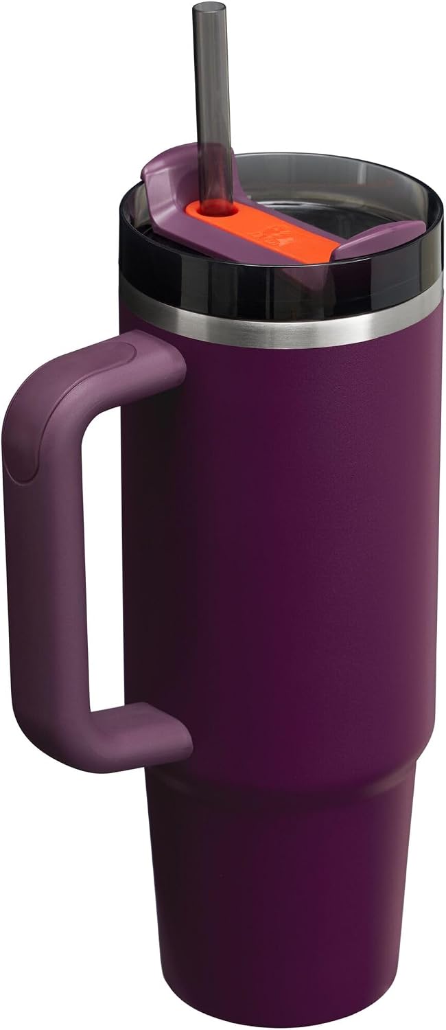 STANLEY Quencher H2.0 - Vaso de 30 onzas con mango y popote | Tapa...