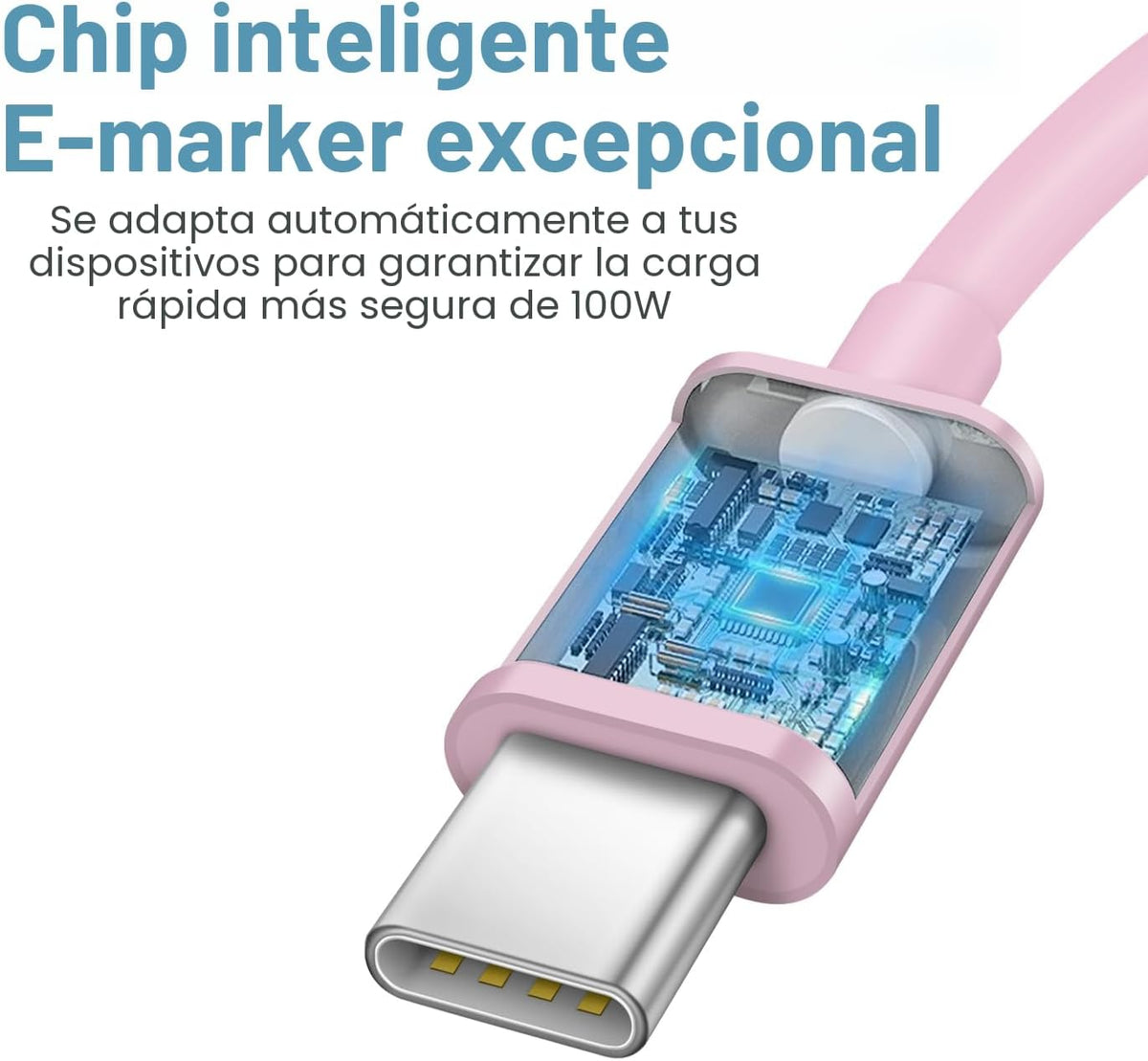Cargador de iPhone Carga rápida iPhones de 10 pies 18 17 16 15 Carg...