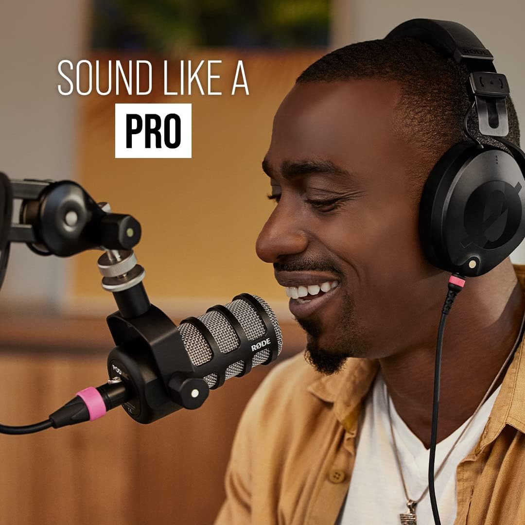 RØDE PodMic - Micrófono cardioide de transmisión dinámica, XLR | Fi...