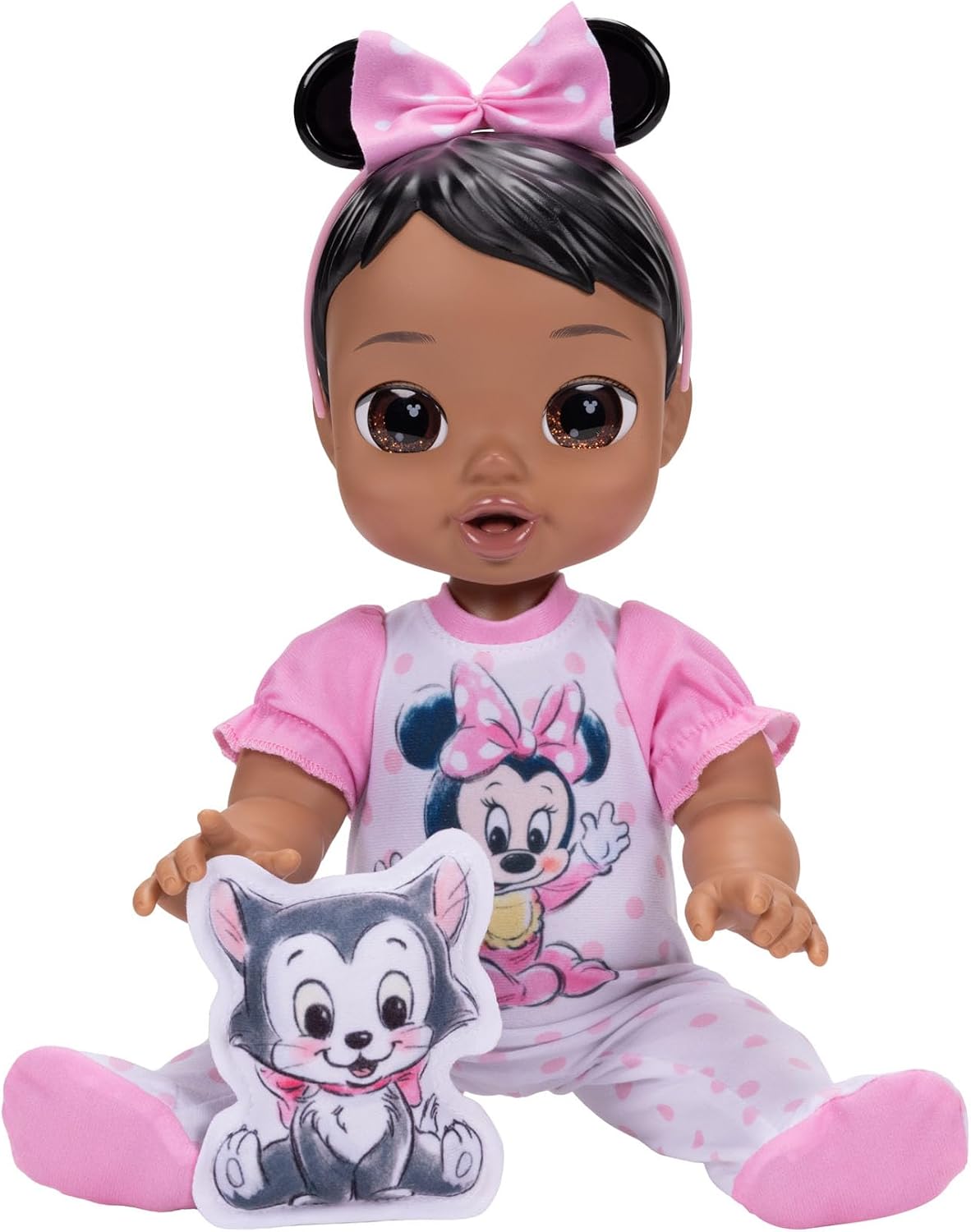 Disney Darlings - Muñeca interactiva de bebé de 13 pulgadas, luces...
