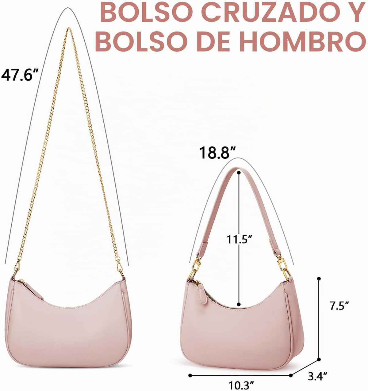 KKXIU Bolso de hombro para mujer, lindos bolsos y bolsos hobo | Bol...
