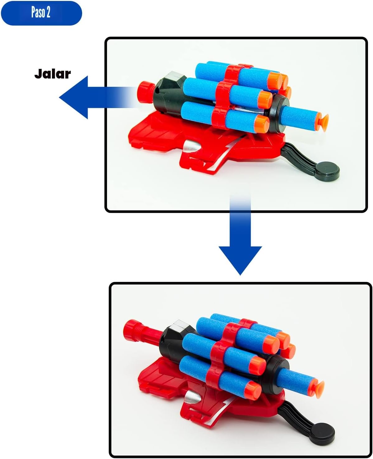 keumi - Juego de 2 tiradores de telaraña para niños, regalos de fie...