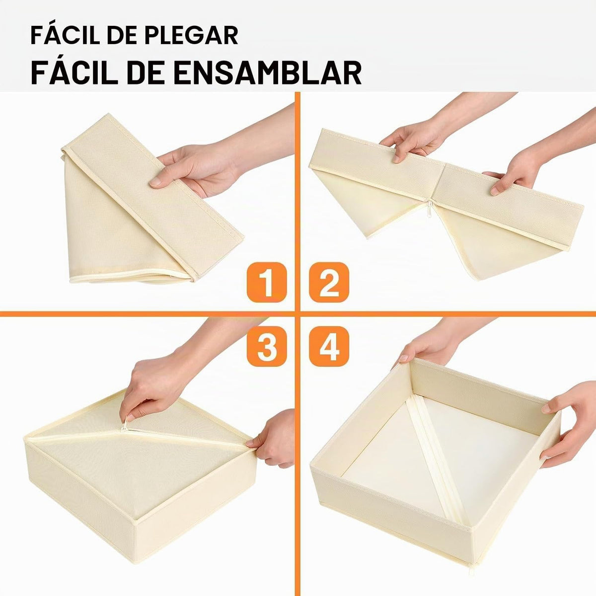 DIMJ Organizador de cajones para ropa, paquete de 6 unidades, organ...