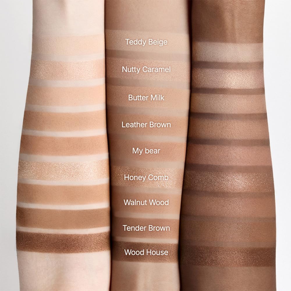 dasique Paleta de sombras (28 Oso Marrón)