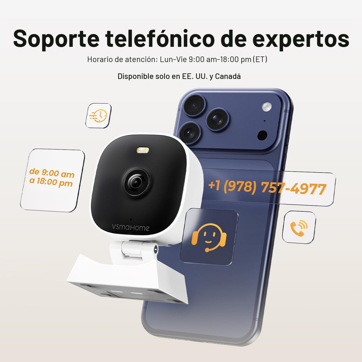 Cámaras 2K para seguridad en el hogar interior\/exterior, cámaras i...