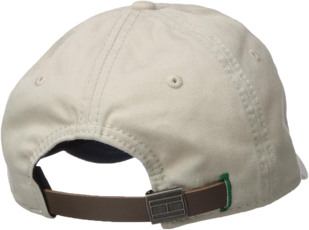 Tommy Hilfiger - Gorra de béisbol ajustable de algodón con logo par...