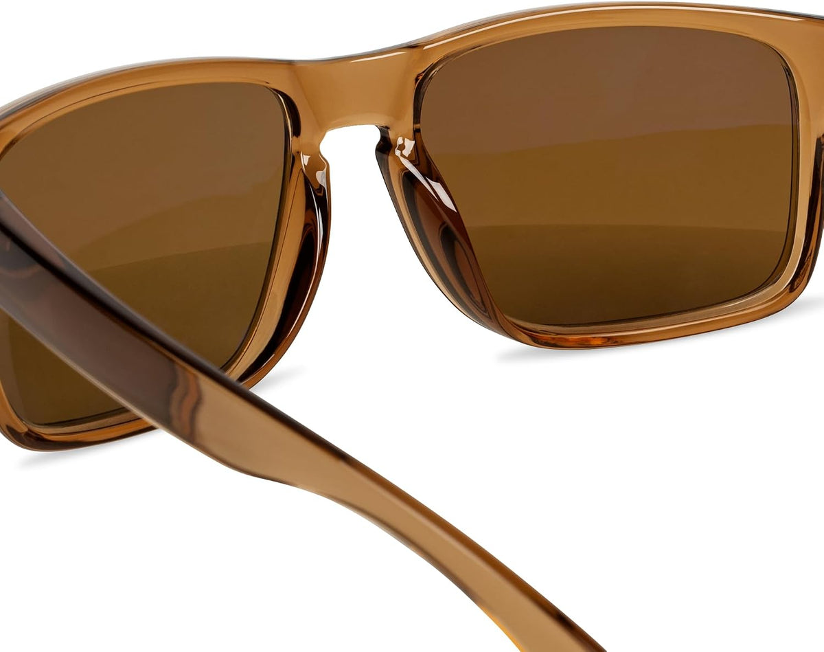BNUS Corning Gafas de sol con lentes de vidrio para hombres y mujer...