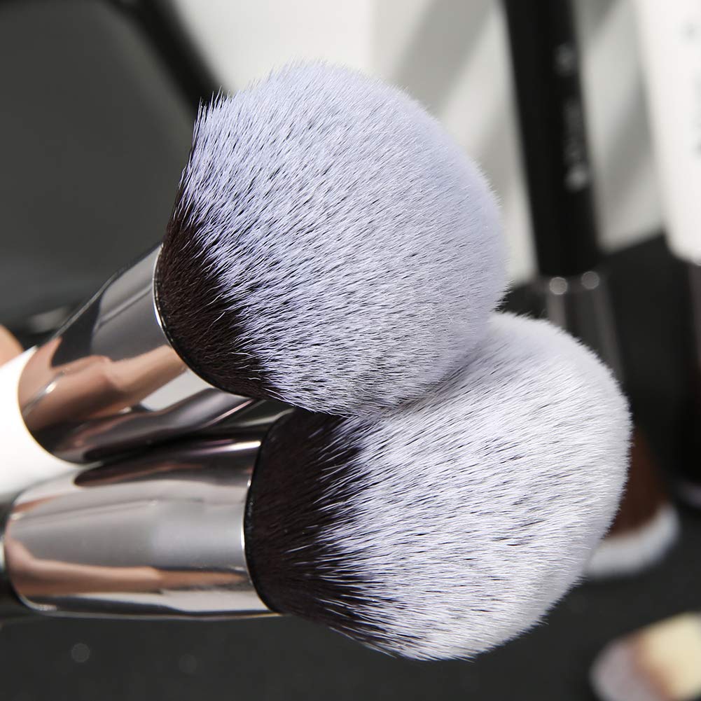 DUcare Juego de 31 brochas de maquillaje profesional con organizado...