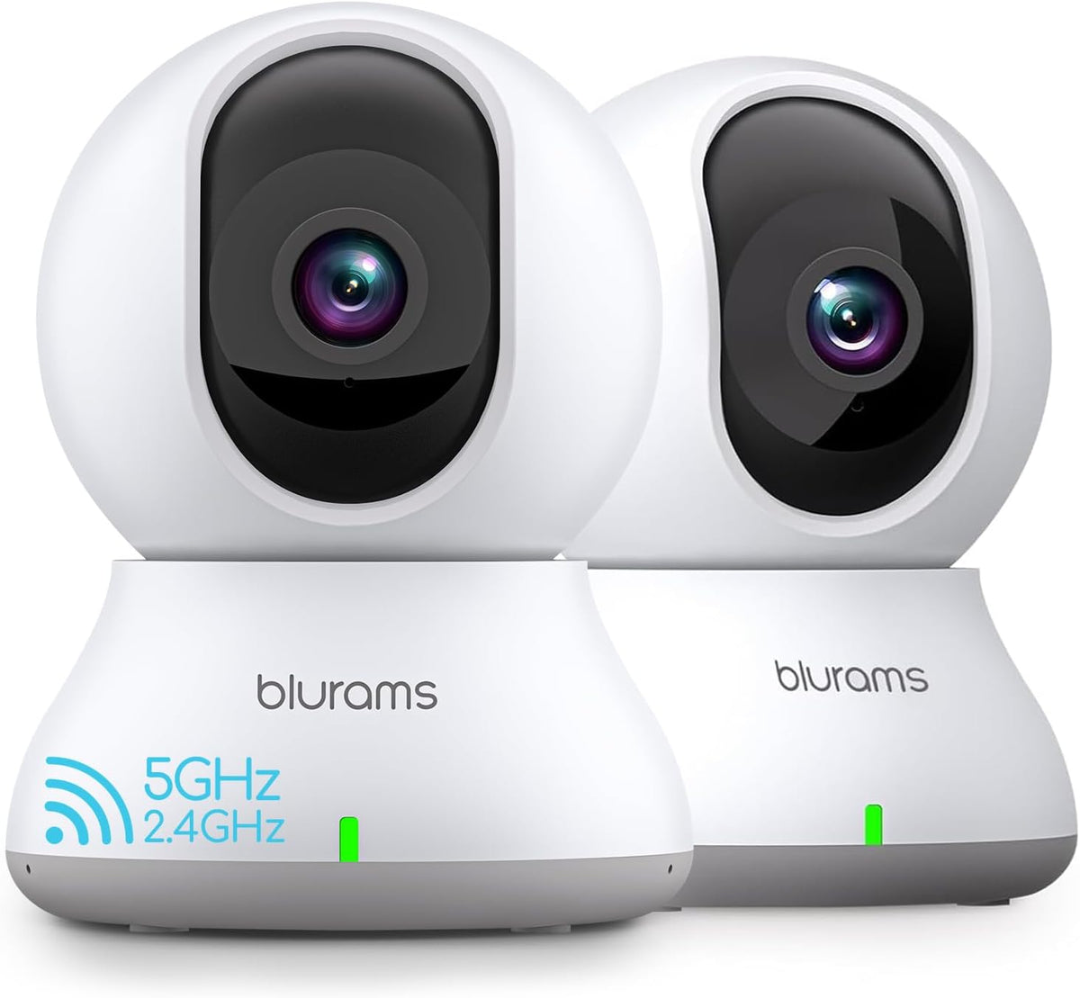 Blurams Cámara de seguridad 2K, cámara para perros con monitor de b...